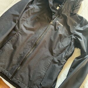 Columbia Charcoal Zip-Up Jacket